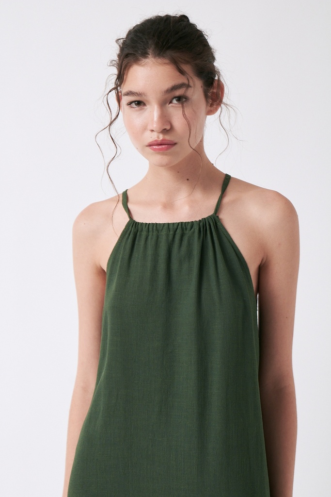 amt. Kjóll Caribbean Dark Green