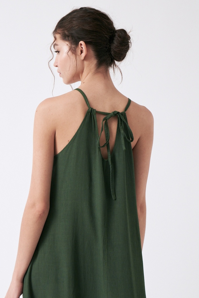 amt. Kjóll Caribbean Dark Green