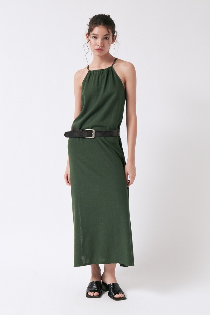 amt. Kjóll Caribbean Dark Green