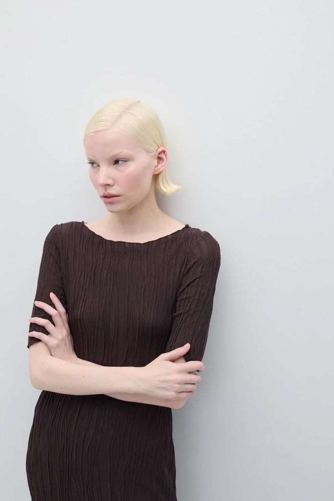 RITA ROW Kjóll Seraphine Dress Brown