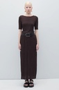 RITA ROW Kjóll Seraphine Dress Brown