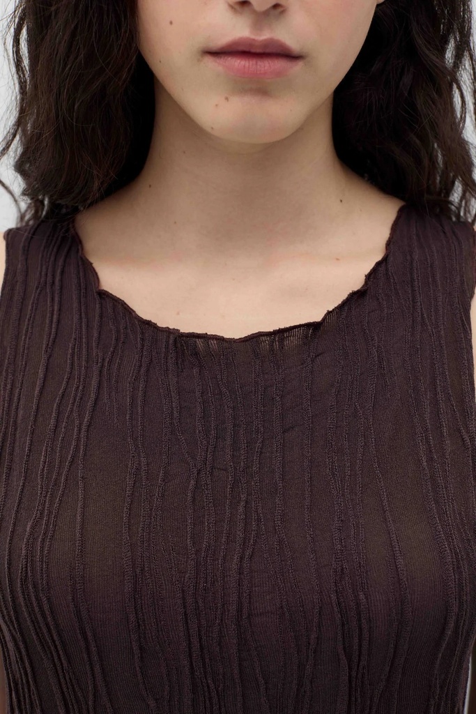 RITA ROW Toppur Leila Top Brown