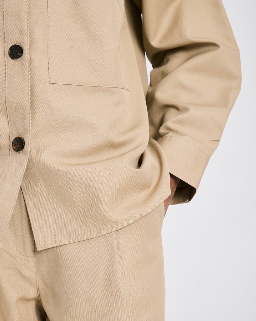 GAI+LISVA Skyrta Jannie Cotton/Linen Twill Shirt