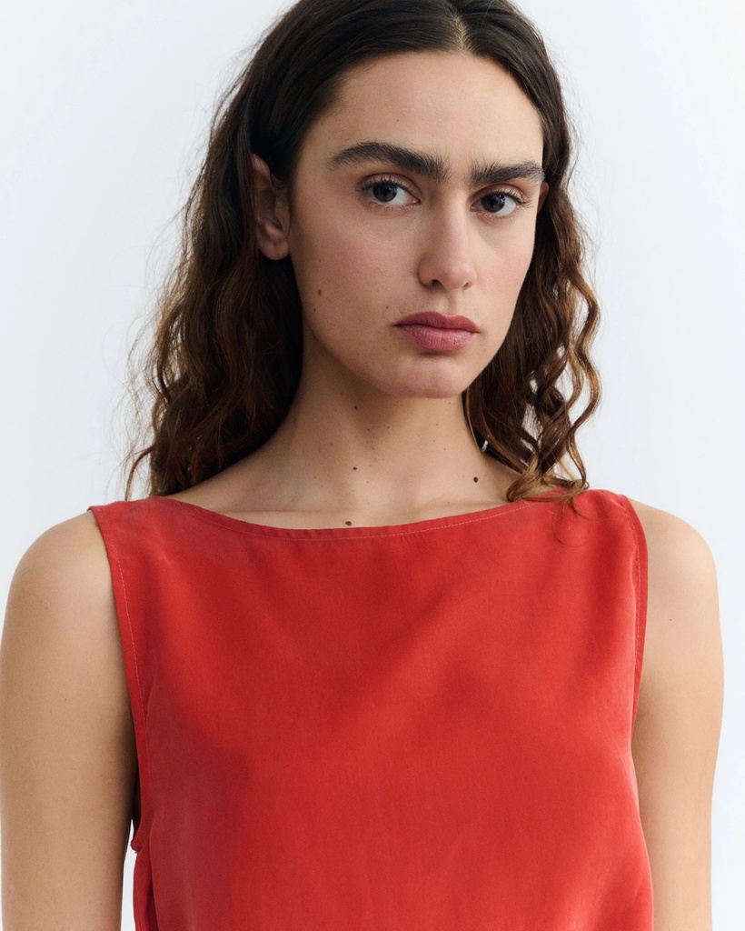 Thinking Mu Toppur Solea Top Clavel Red