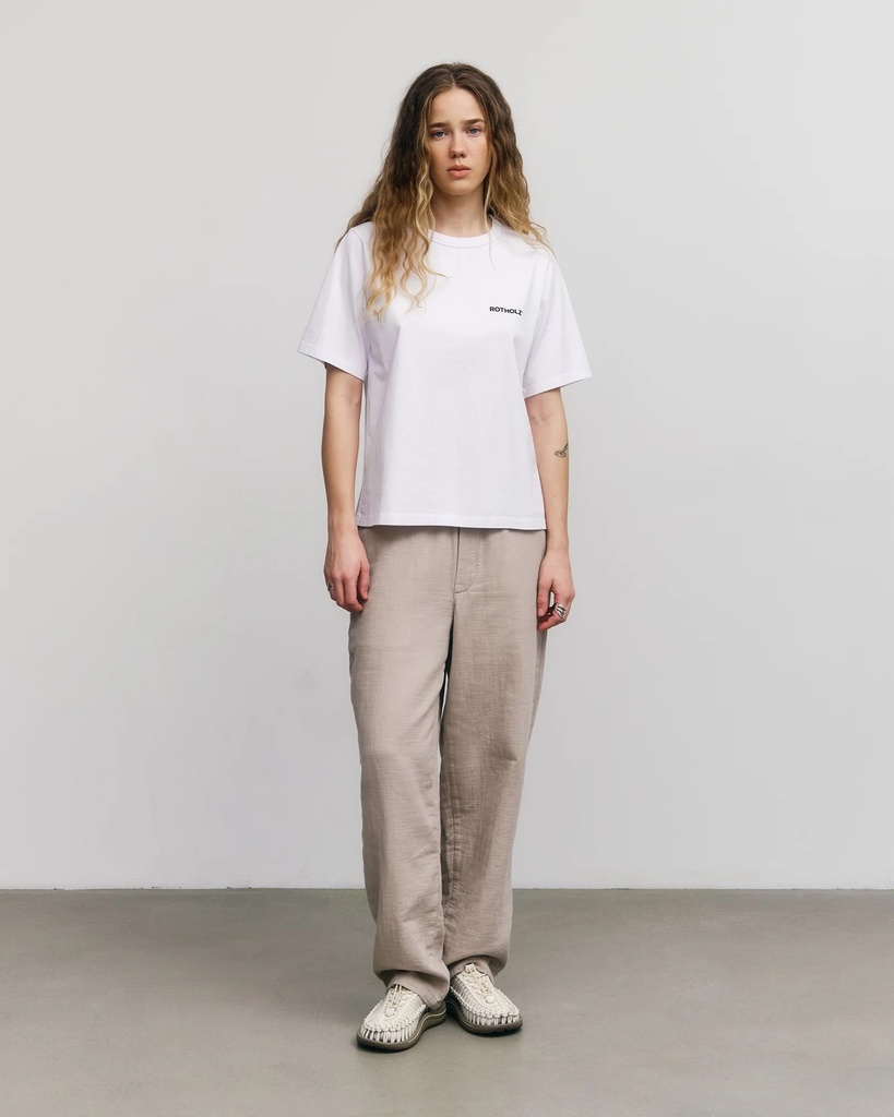 Rotholz Bolur Cherry T-shirt Classic White