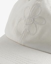 Rotholz Derhúfa Flower Classic Cap Natural White
