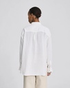 GAI+LISVA Skyrta Lusinda  L/S Double Cloth Shirt White