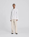 GAI+LISVA Skyrta Lusinda  L/S Double Cloth Shirt White