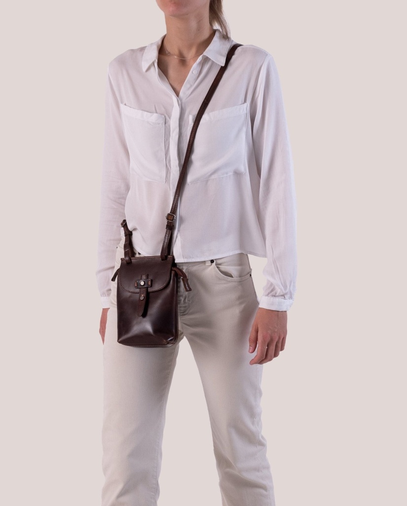 Harold's Leðurtaska AB14 Petrol