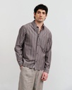 Rotholz Skyrta Casual Shirt Brown Stripe