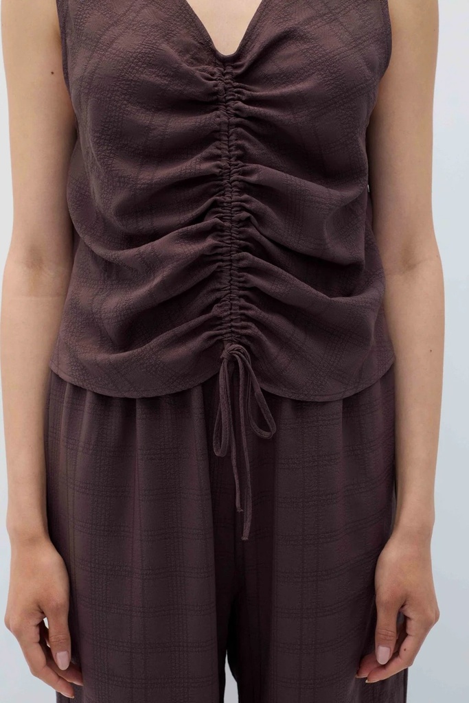 RITA ROW Toppur Bisou Top Brown