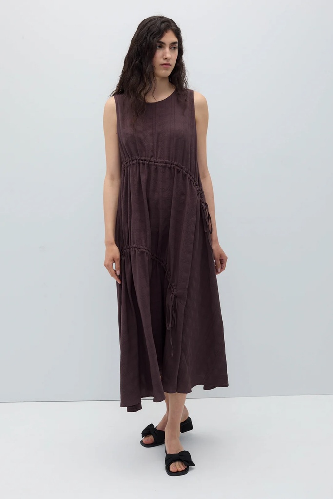 RITA ROW Kjóll Lovie Dress Brown