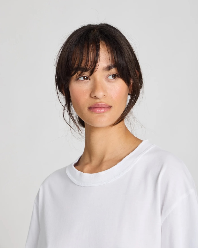 GAI+LISVA Bolur Maya Oversized Cotton Tee White