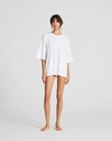 GAI+LISVA Bolur Maya Oversized Cotton Tee White