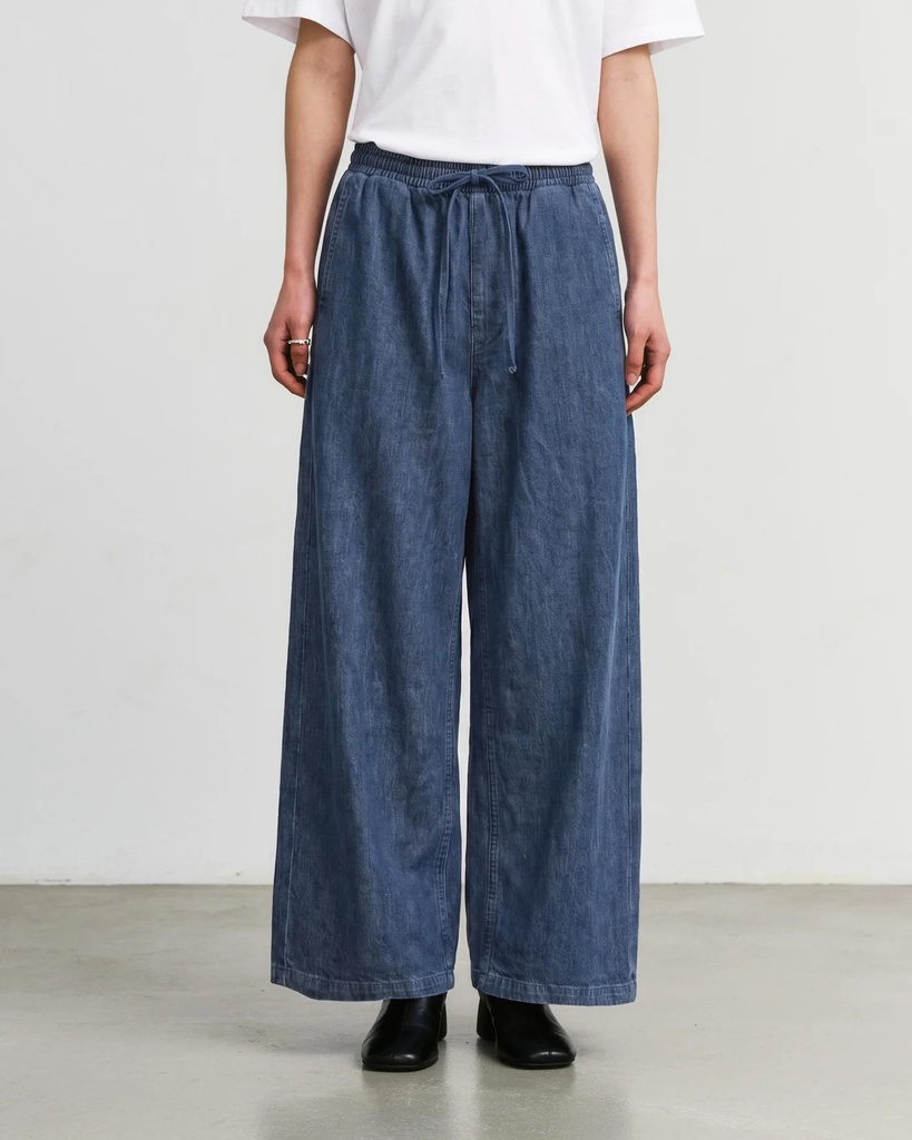 Rotholz Buxur Flared Pant Washed Denim