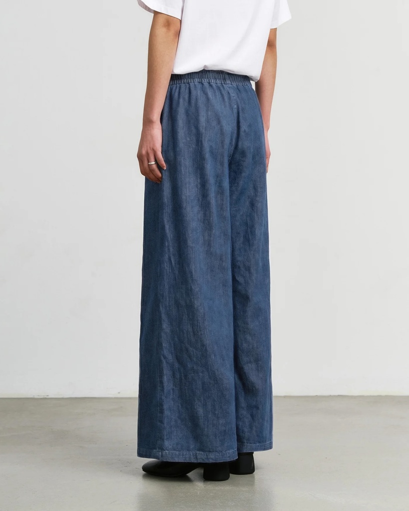 Rotholz Buxur Flared Pant Washed Denim