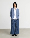 Rotholz Buxur Flared Pant Washed Denim