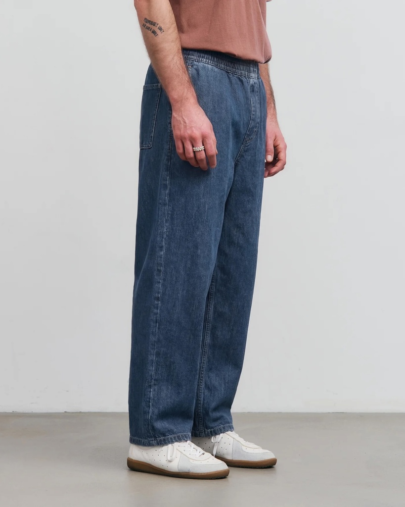 Rotholz Buxur Wide Pant Washed Denim