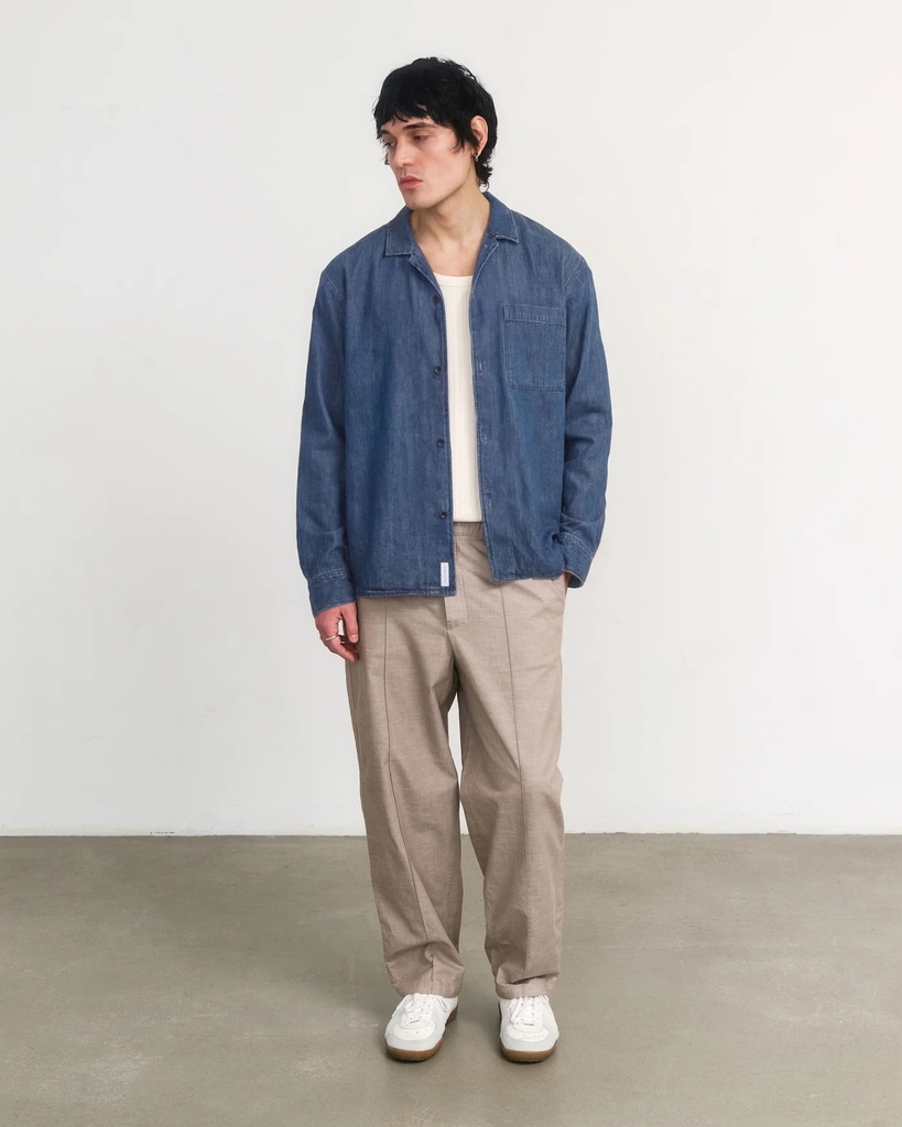 Rotholz Skyrta Leisure Shirt Washed Denim