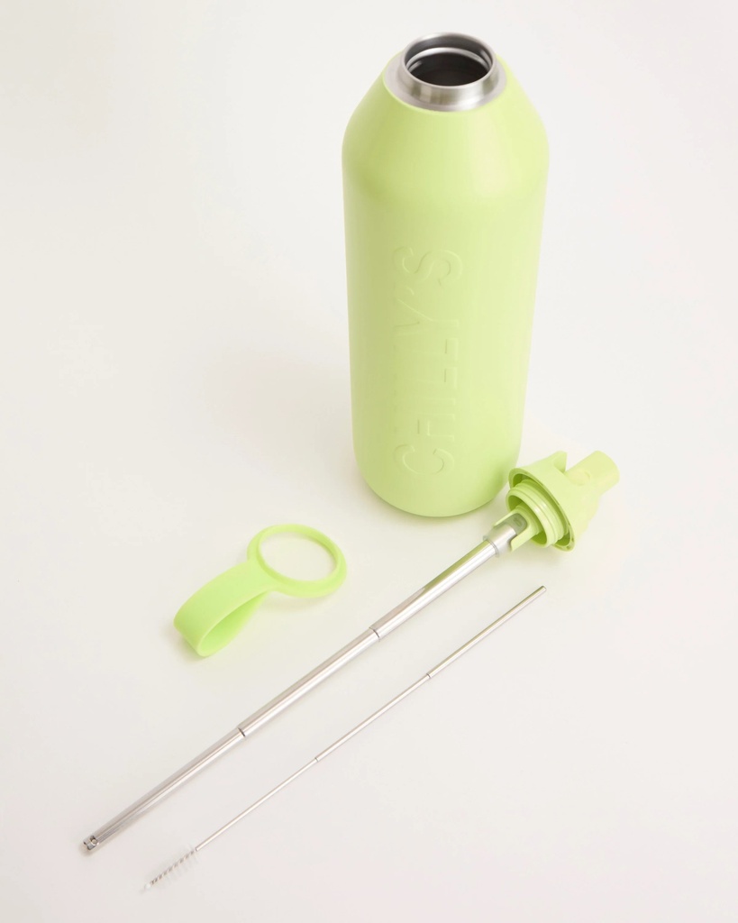 Chilly's S3 Sport Flip Bottle Limelite 1000ml