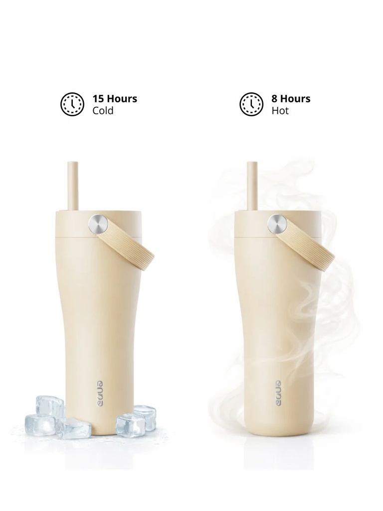 Equa Carry Cup - Butter 600 ml