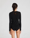GAI+LISVA Toppur Thyra LS Wool Top Black