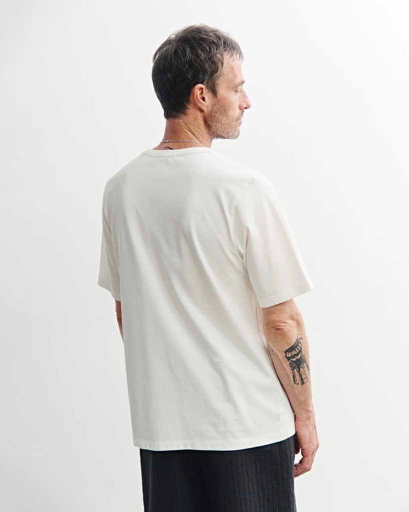 Rotholz Bolur Caterpillar T-shirt White