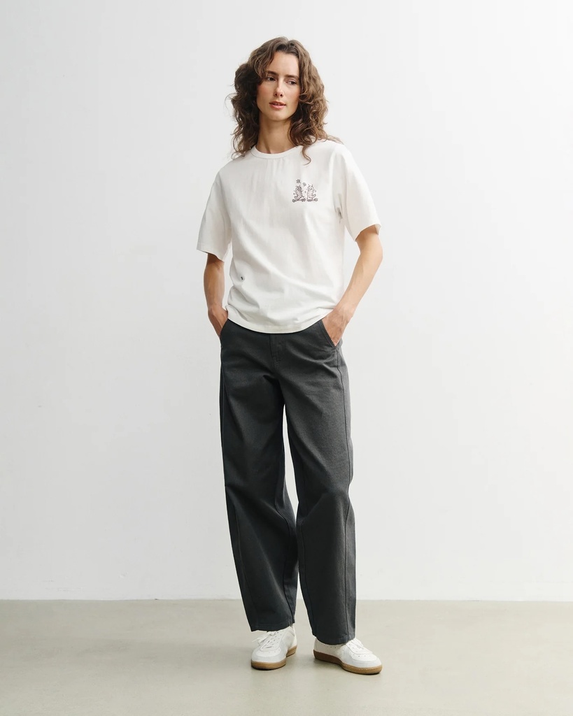 Rotholz Bolur Caterpillar T-shirt White