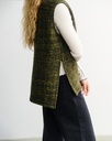 Rotholz Vesti Oversized Vest Speckled Green