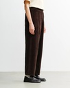 Rotholz Cord Wide Pant Chocolate Brown
