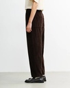 Rotholz Cord Wide Pant Chocolate Brown