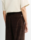 Rotholz Cord Wide Pant Chocolate Brown