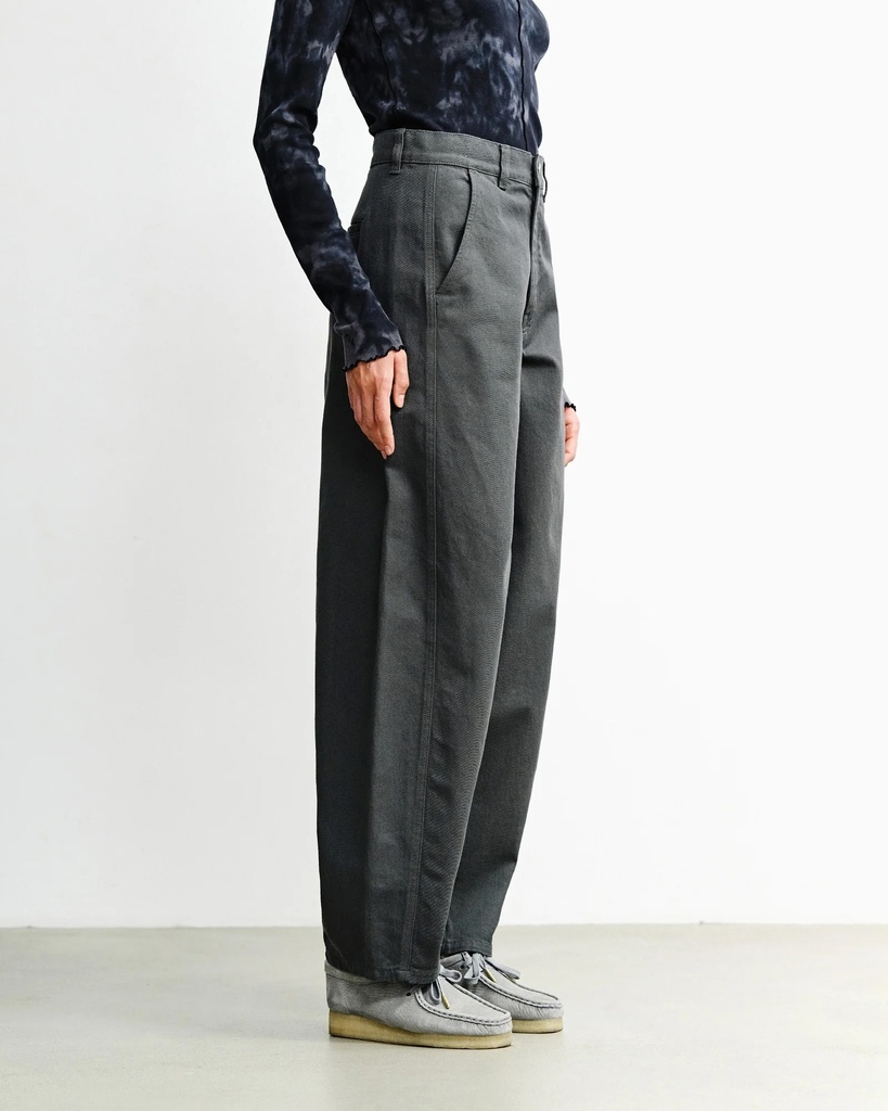 Rotholz Buxur Barrel-Leg Pant Washed Grey