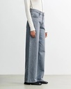 Rotholz Buxur Flared Leg Jeans Washed Grey