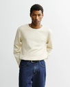 Rotholz Bolur Relaxed Longsleeve Nature White