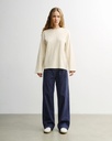 Rotholz Bolur Relaxed Longsleeve Nature White