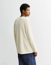 Rotholz Bolur Relaxed Longsleeve Nature White