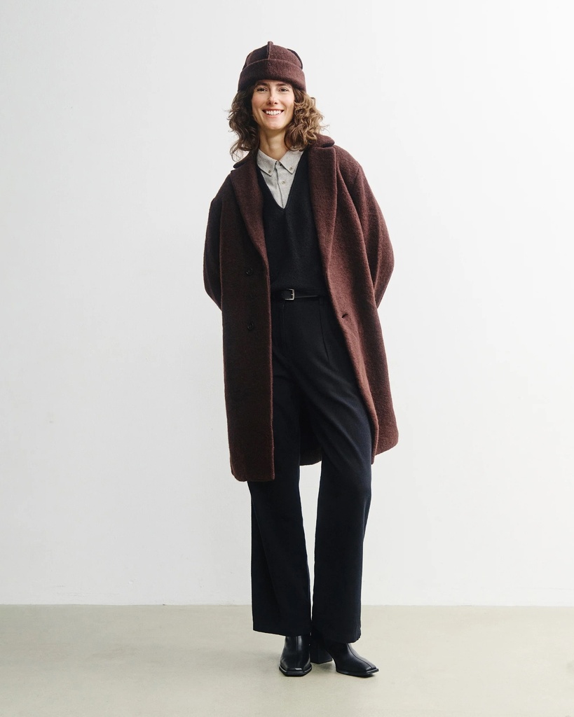 Rotholz Kápa - Formal coat Rosewood Brown