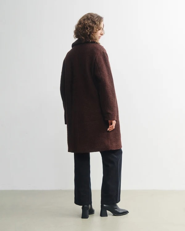 Rotholz Kápa - Formal coat Rosewood Brown