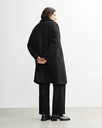 Rotholz Kápa - Formal coat True Black
