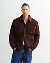 Rotholz Skyrta/Jakki Relaxed Overshirt Rosewood brown