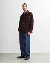 Rotholz Skyrta/Jakki Relaxed Overshirt Rosewood brown