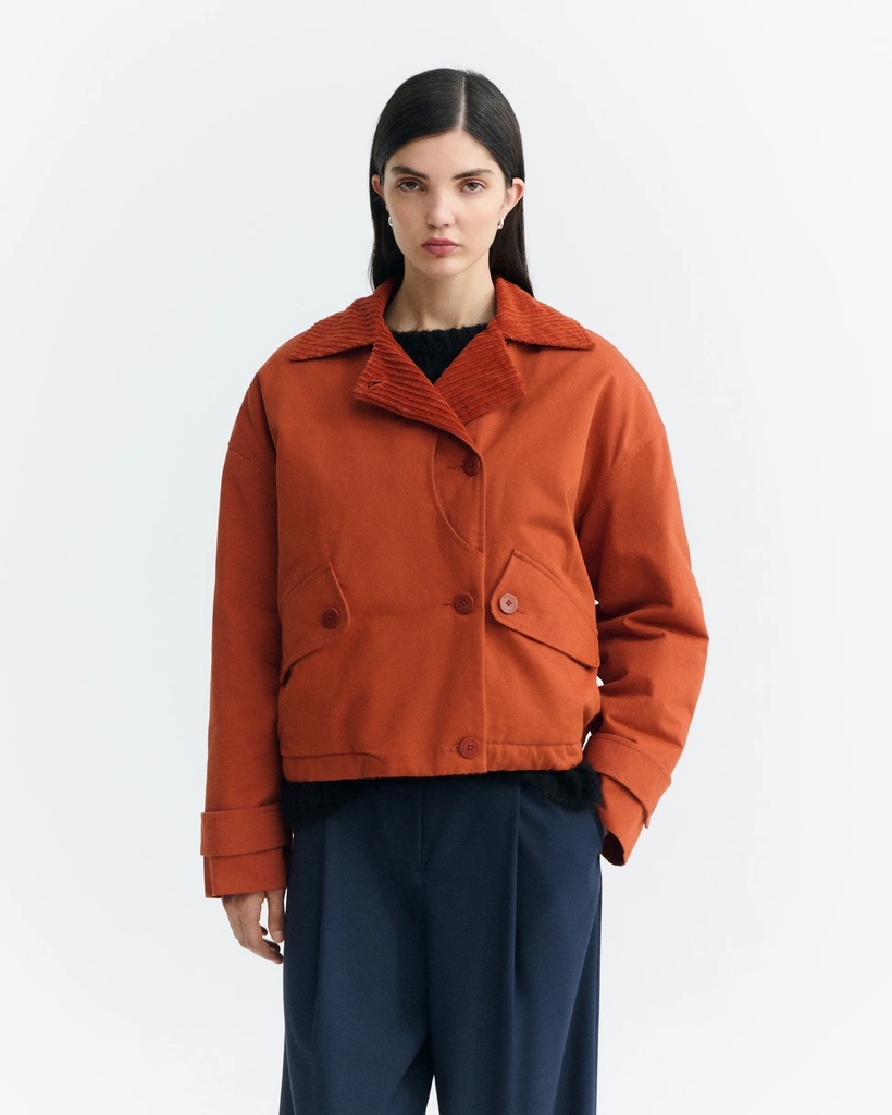 Thinking Mu Jakki Norma Jacket Bombay Brown