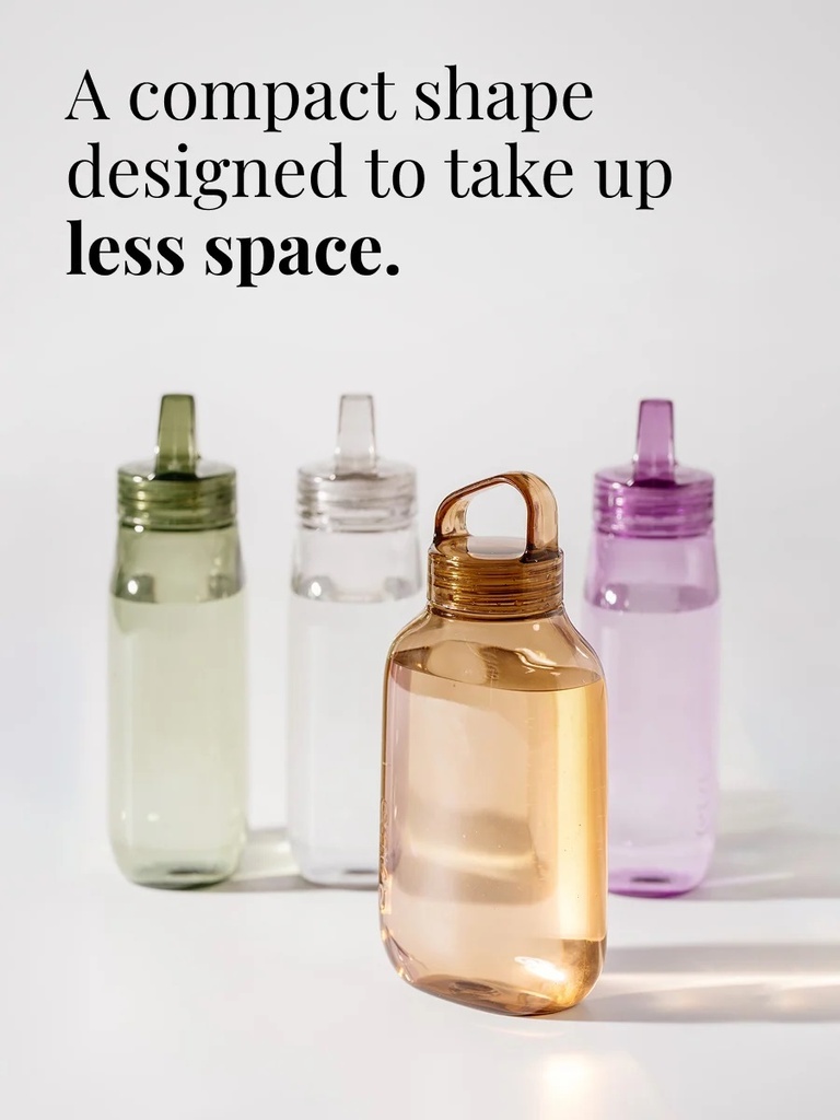 Equa Flat Bottle - Purple 500 ml