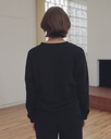 Baserange Peysa Basic sweat Black