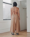 BASERANGE Kjóll Apron dress bath brown
