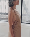 BASERANGE Kjóll Apron dress bath brown