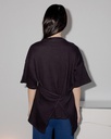 BASERANGE Toppur Shaw Tee black