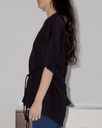 BASERANGE Toppur Shaw Tee black