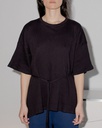 BASERANGE Toppur Shaw Tee black